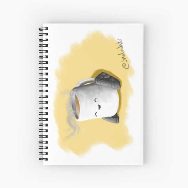 Teabot Art Spiral Notebook