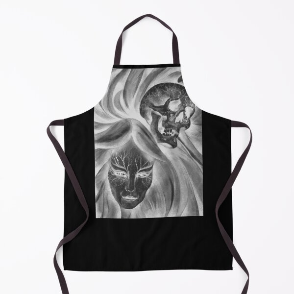 Item preview, Flames And Faces Black and White designed and sold by Geomaltips.