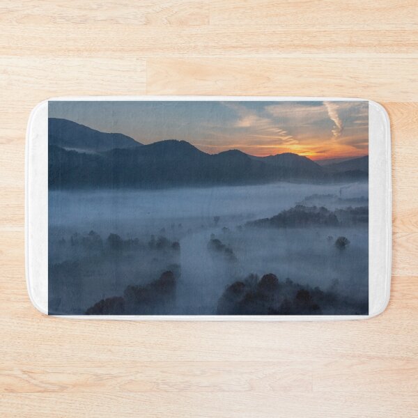 Item preview, Sunset around the mist designed and sold by pietrofoto.
