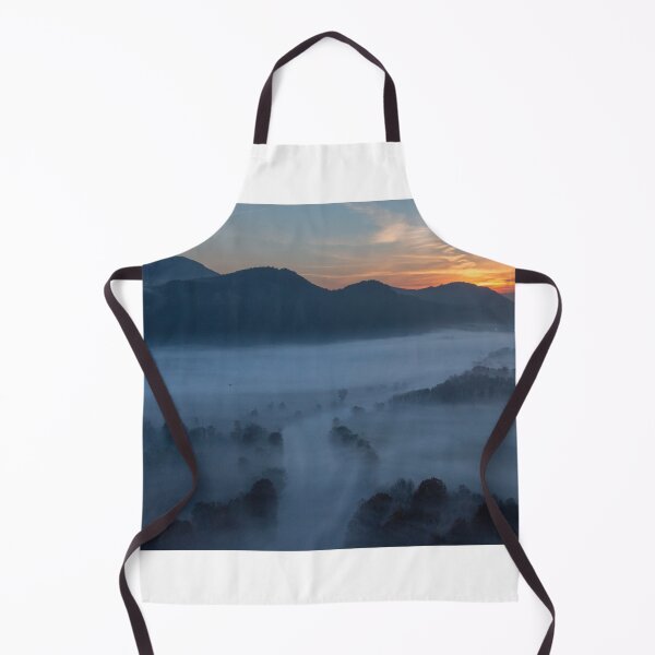 Item preview, Sunset around the mist designed and sold by pietrofoto.
