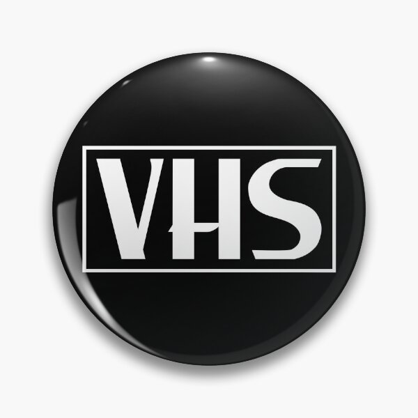 Item preview, 'VHS' logo (2 - white) 1970s/80s designed and sold by Logocryo.