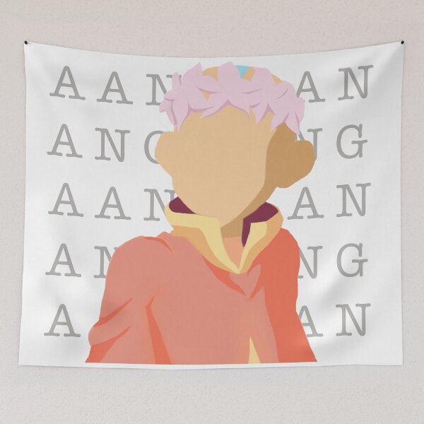 Item preview, Aang with Name Background designed and sold by Hannah Curran.