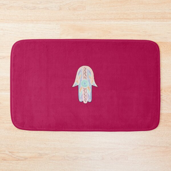 Item preview, hamsa, pastel, hand painted designed and sold by simh.