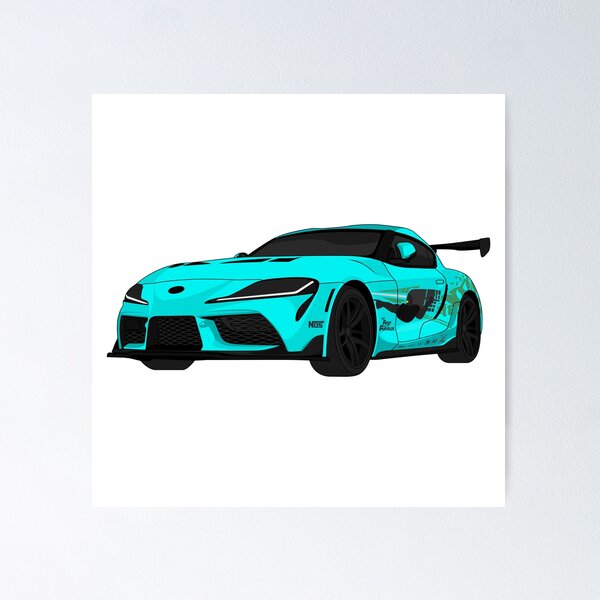 Item preview, Supra MK5 F&F (Aqua) designed and sold by VenZolic.