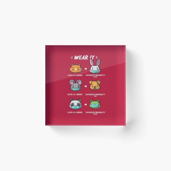 Item preview, How to wear a face mask animals cute designed and sold by Tobe Fonseca®.