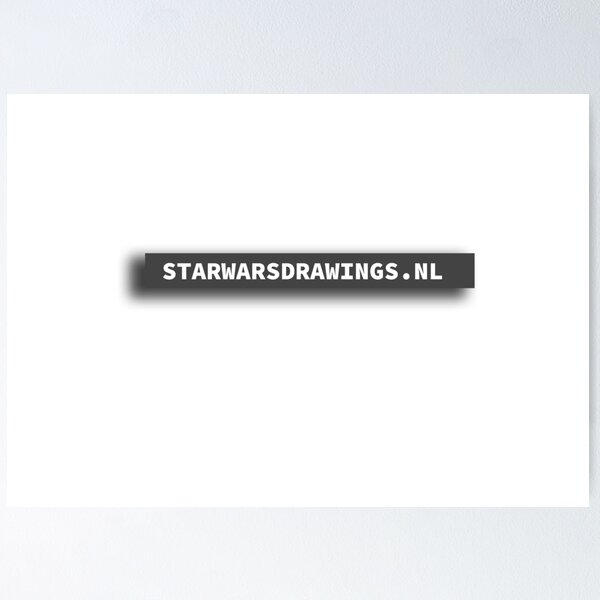 Item preview, starwarsdrawings.nl word logo  designed and sold by michieldons.