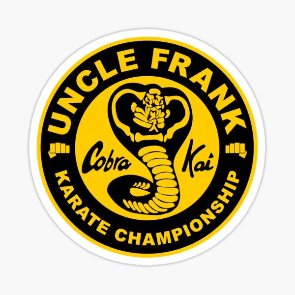 Uncle Frank Karate School Sticker
