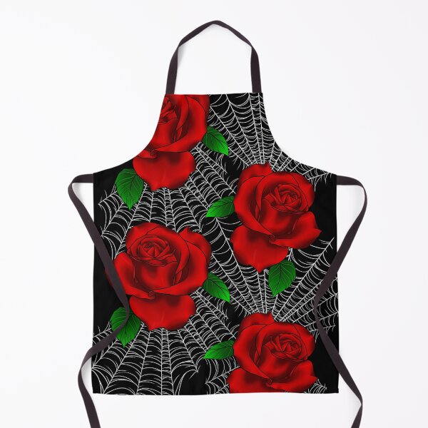Item preview, Roses and spiderwebs designed and sold by dtmtattoo.