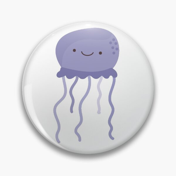 Item preview, cartoon jellyfish sticker designed and sold by keeganemma.