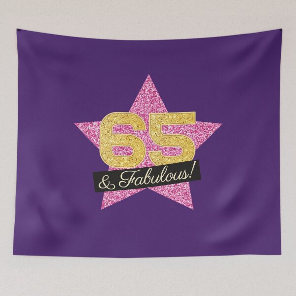 Item preview, 65th Birthday Gifts Women Fabulous - Pink Gold designed and sold by betternotes.
