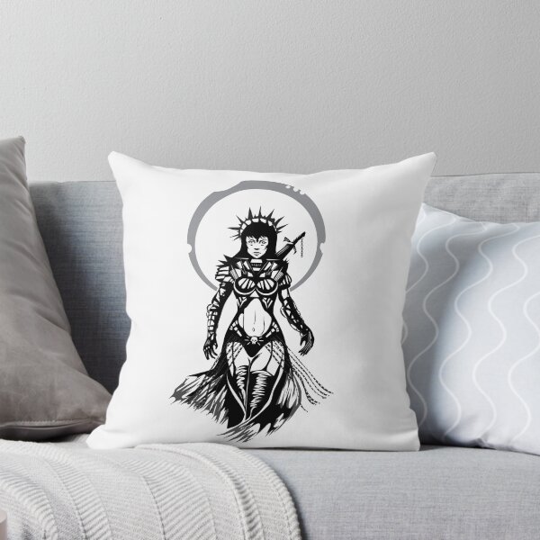 Item preview, Priestess warrior fantasy silhouette illustration designed and sold by Maks08.