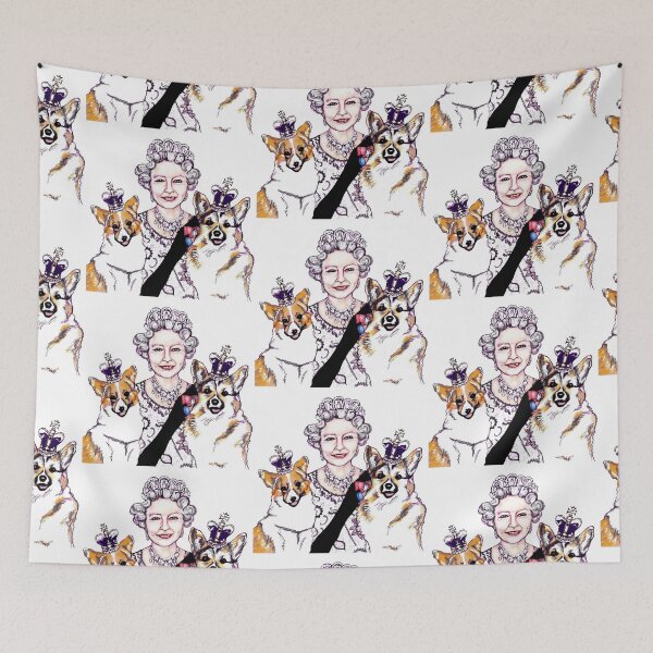 Item preview, Queen and Corgis designed and sold by Sam Parr.