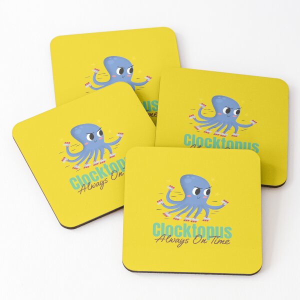 Item preview, Clocktopus Always On Time designed and sold by CeasarBratz.
