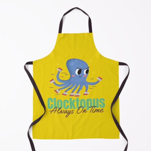 Item preview, Clocktopus Always On Time designed and sold by CeasarBratz.