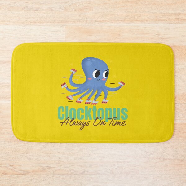 Item preview, Clocktopus Always On Time designed and sold by CeasarBratz.