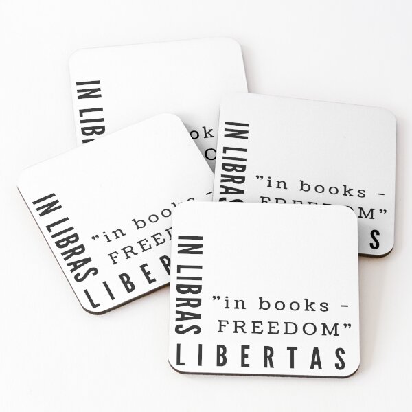 Item preview, In Libras Libertad - in books, freedom designed and sold by ItsNikkiArts.
