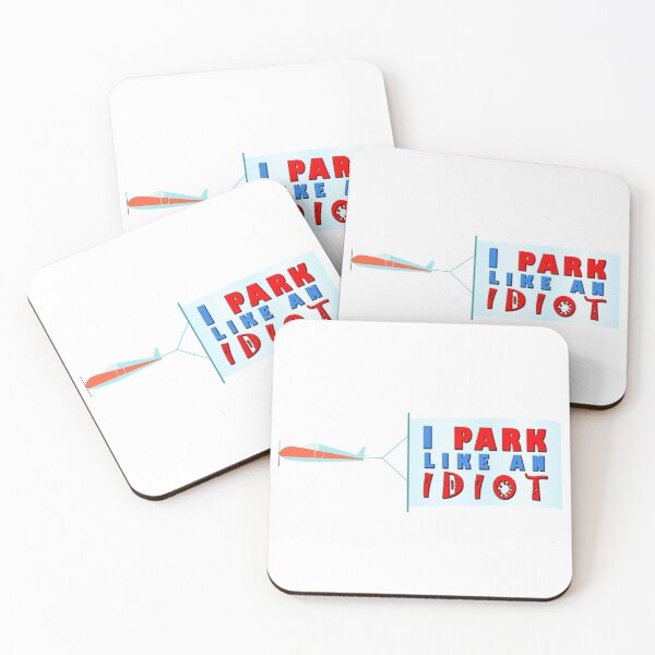 Item preview, I park like an Idiot (Plane Banner) designed and sold by Roy Store.