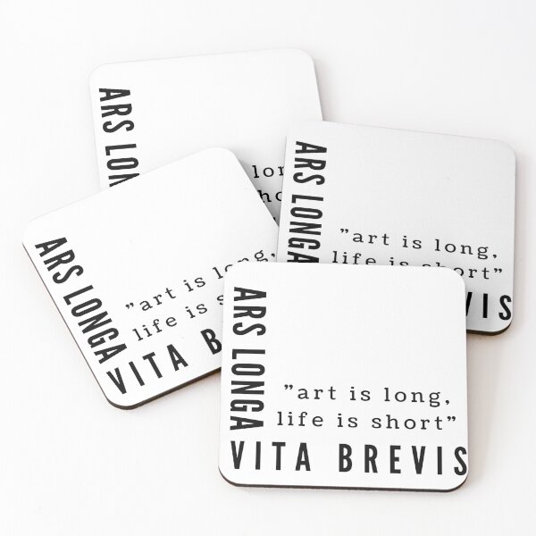 Item preview, Ars Longa Vita Brevis -  Art is long; life is short designed and sold by ItsNikkiArts.
