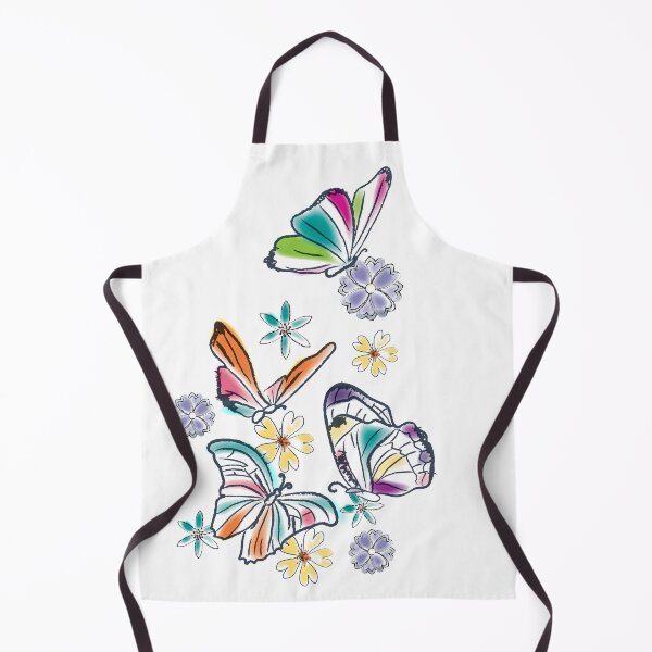 Item preview, Butterflies and Flowers designed and sold by Mulberry Fruits ⭐ ⭐ ⭐ ⭐ ⭐.