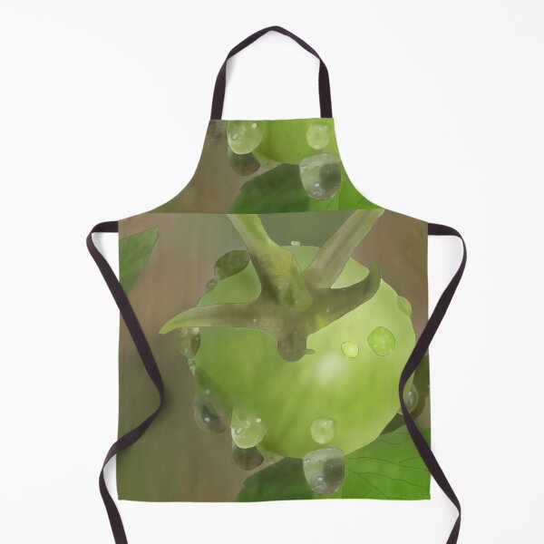 Item preview, Green tomato in the rain designed and sold by Blumchen.