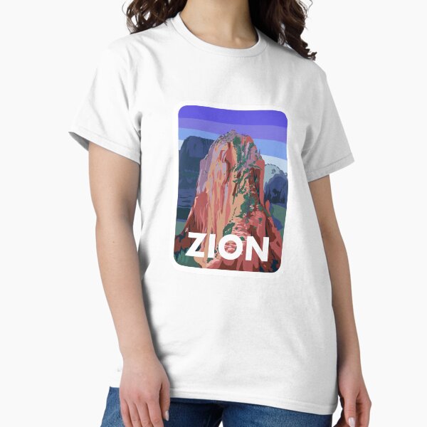 Vista previa del artículo con la obra «Angels Landing - Parque Nacional Zion», diseñado y vendido por HalpinDesign.