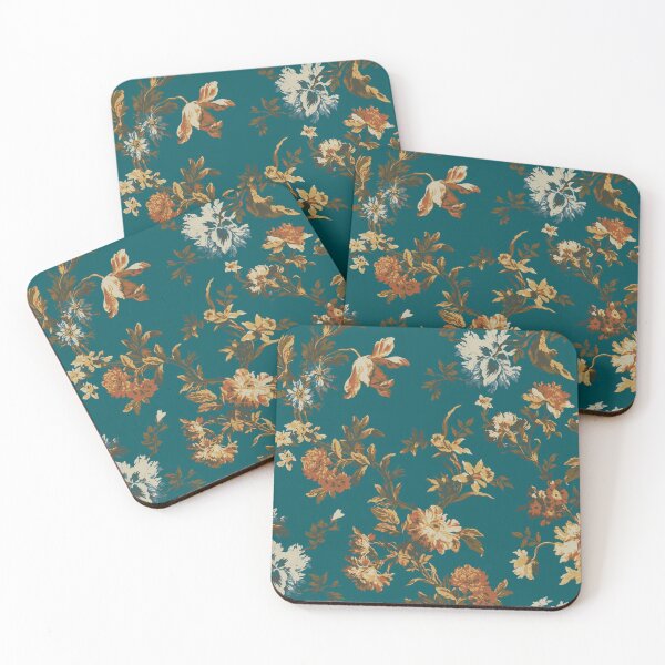 Item preview, Dark Green Floral Design designed and sold by Jajamon.