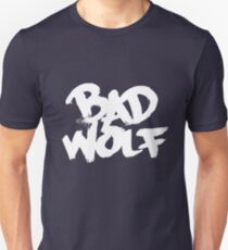 Bad Wolf #2 - White Unisex T-Shirt