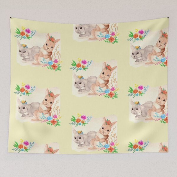 Item preview, Baby Bunny Watercolor designed and sold by KesRooks.