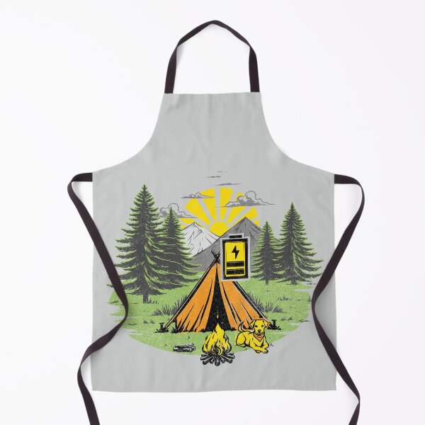 Item preview, Recharging Offline Camping Dog designed and sold by Tobe Fonseca®.