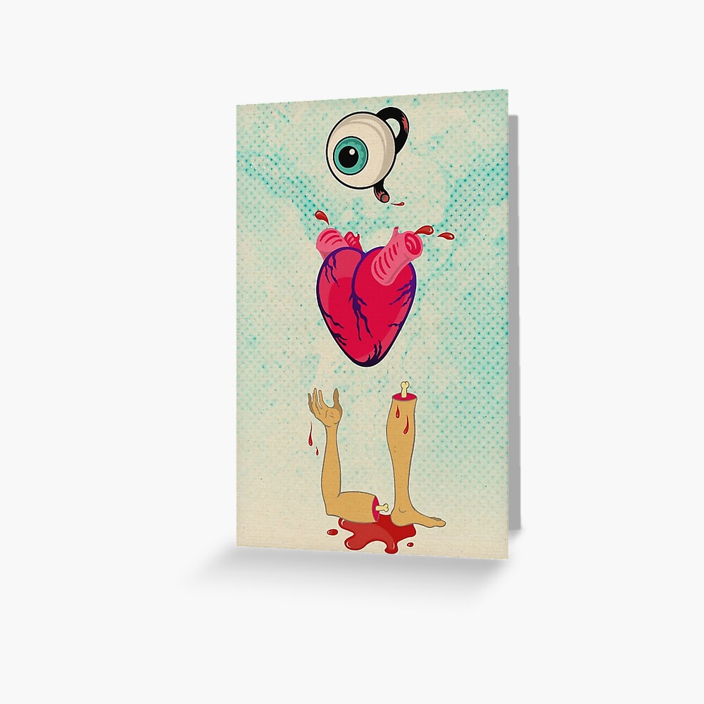 Item preview, Greeting Card designed and sold by Gorewhoreaust.