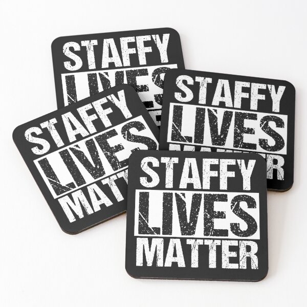 Item preview, Staffy lives - Rescue Staffies designed and sold by Beyond Words.