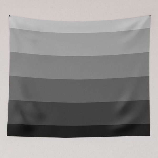 Item preview, Black and White Gradient Stripes designed and sold by ColorObsession.