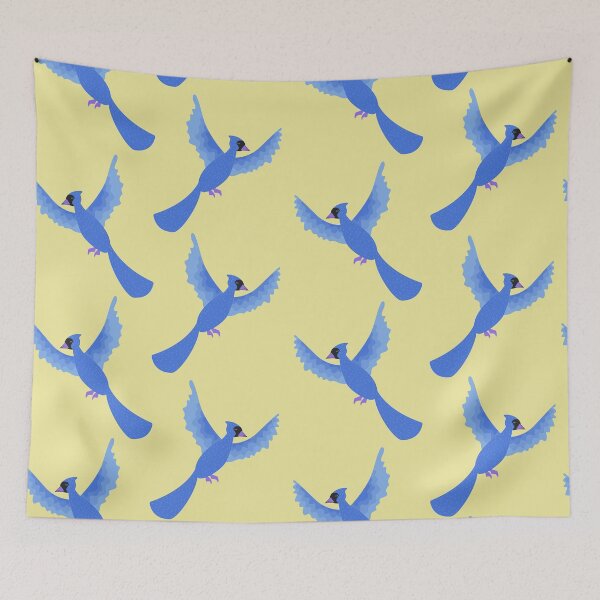 Item preview, Bright Wings - Blue & Yellow designed and sold by AnArielleShop.