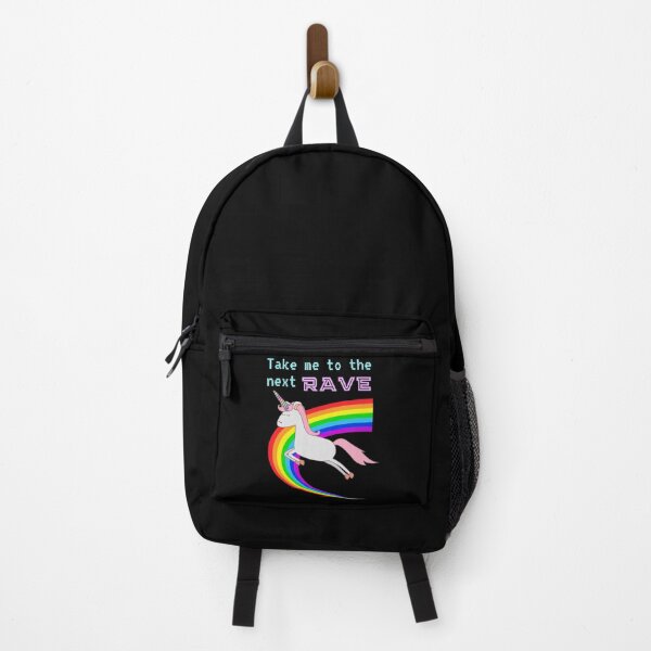 Item preview, Take Me To The Next Rave - Raving Unicorn designed and sold by m95sim.