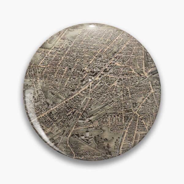Item preview, Vintage Map of Worcester MA (1878) designed and sold by BravuraMedia.