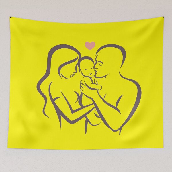 Item preview, Happy Parent's Day Parents' Love For Their Baby designed and sold by Anmol Nayak.