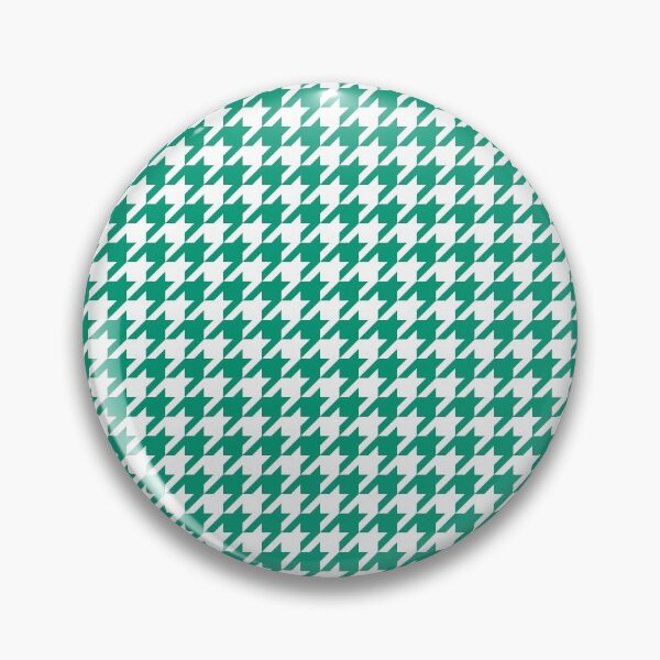 Item preview, Emerald Houndstooth designed and sold by ColorObsession.