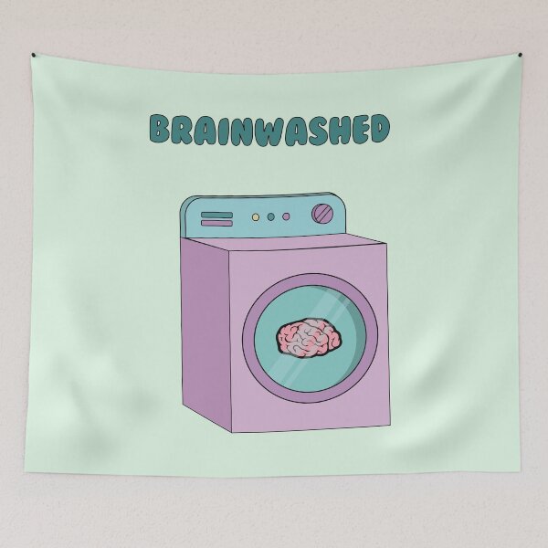 Item preview, Literally Brainwashed designed and sold by WeirdGhostShop.