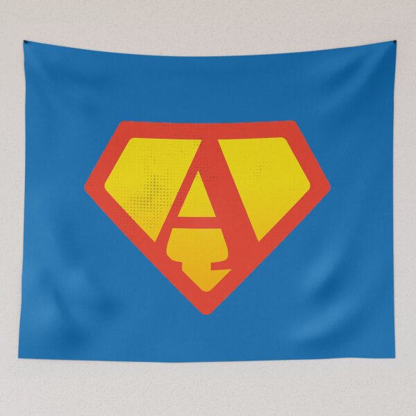 Item preview, Super party for superhuman personalize alphabet designed and sold by Urosek.