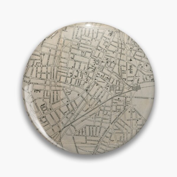 Item preview, Vintage Map of Worcester MA (1891) designed and sold by BravuraMedia.