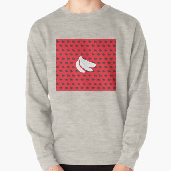 black bananas hoodie red