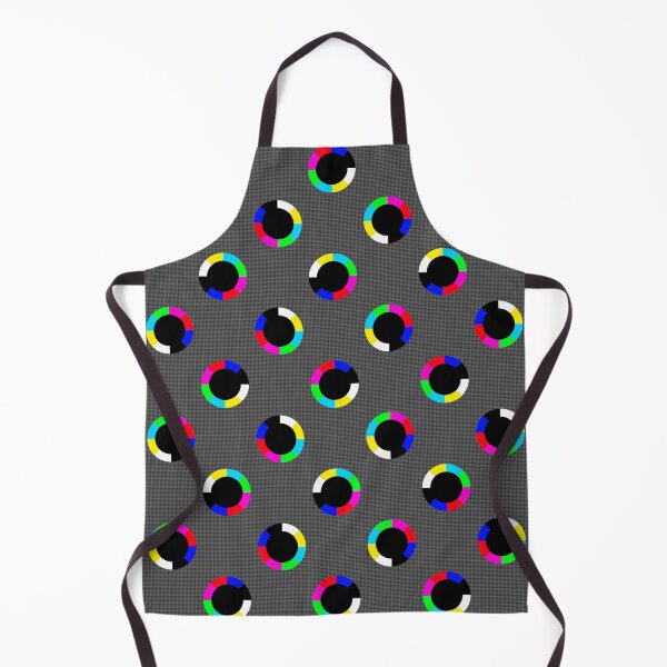 Item preview, Tessellated colour wheel on a grey checked background designed and sold by Club30-80.