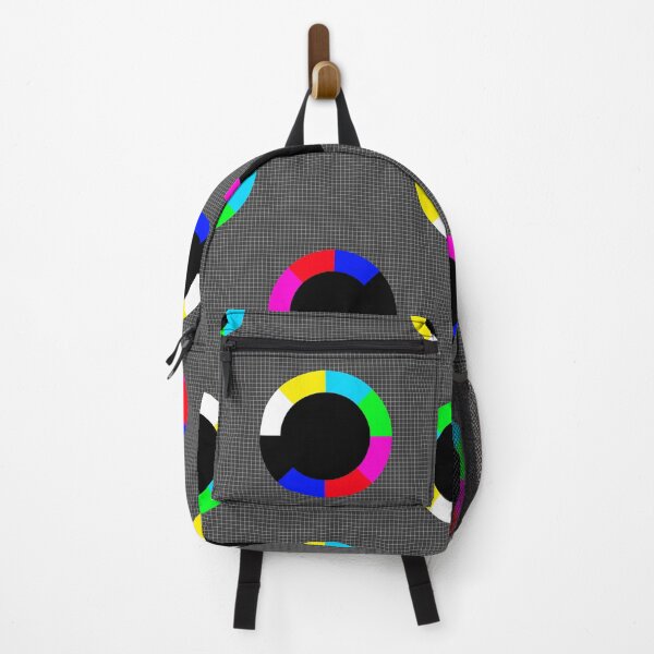 Item preview, Tessellated colour wheel on a grey checked background designed and sold by Club30-80.