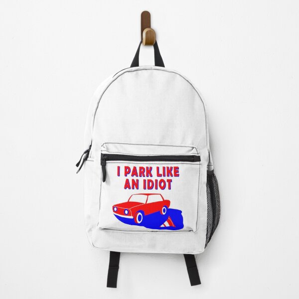 Item preview, I park like an Idiot colorful design designed and sold by Roy Store.