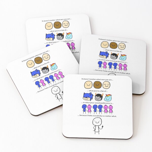 Item preview, I hate everybody no matter what designed and sold by mariatorg.