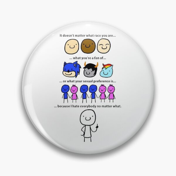 Item preview, I hate everybody no matter what designed and sold by mariatorg.
