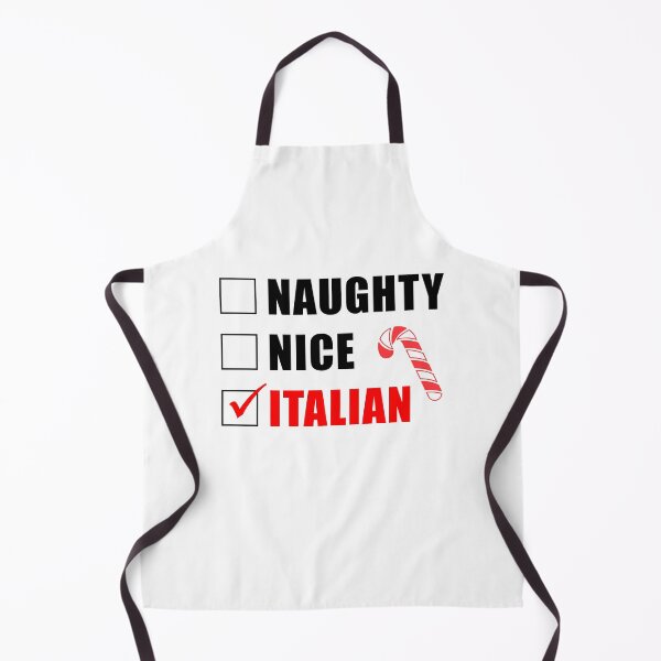 Item preview, Naughty Nice Italian Christmas List Funny  designed and sold by jaycartoonist.