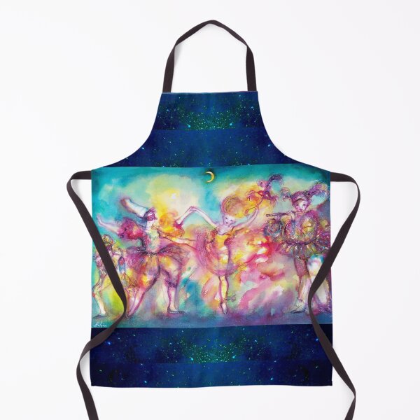 Item preview, MASQUERADE NIGHT IN VENICE ,Mardi Gras Masks,Dance,Music Watercolor by Bulgan Lumini designed and sold by BulganLumini.