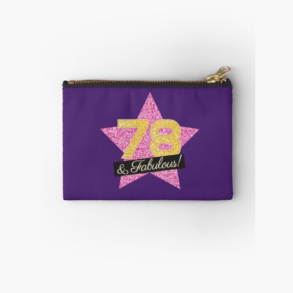 Item preview, 78th Birthday Gifts Women Fabulous - Pink Gold designed and sold by betternotes.