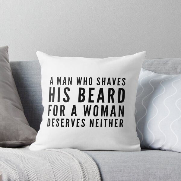 Item preview, A Man Who Shaves His Beard designed and sold by HalpinDesign.